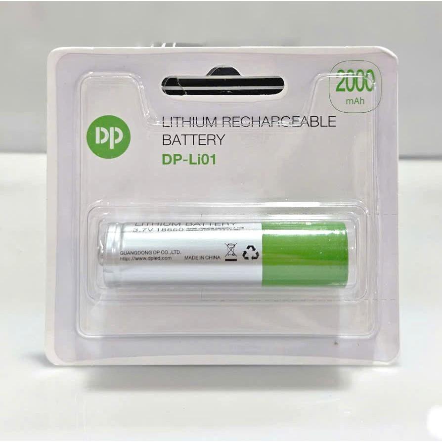 Pin sạc 18650 3.7V 2000mAh – Chuyên dụng cho quạt đèn