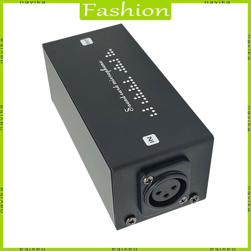 Dynamic Microphone Preamplifier Boost Sound with 28dB  for Studio Recording