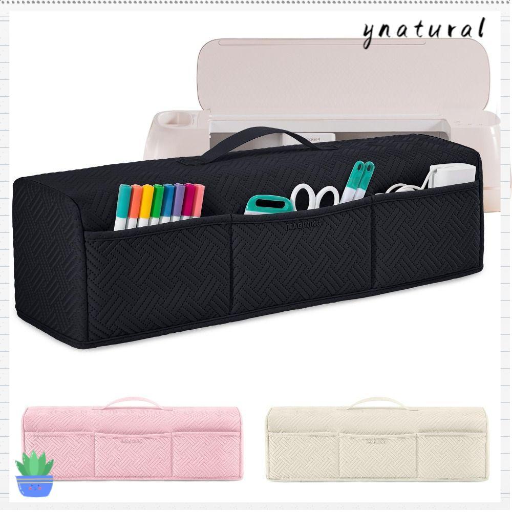 Vỏ YNATURAL, Vỏ bụi có đệm nhẹ có thể gập lại, có túi cho phụ kiện Cricut cho Cricut Maker 3 / Maker