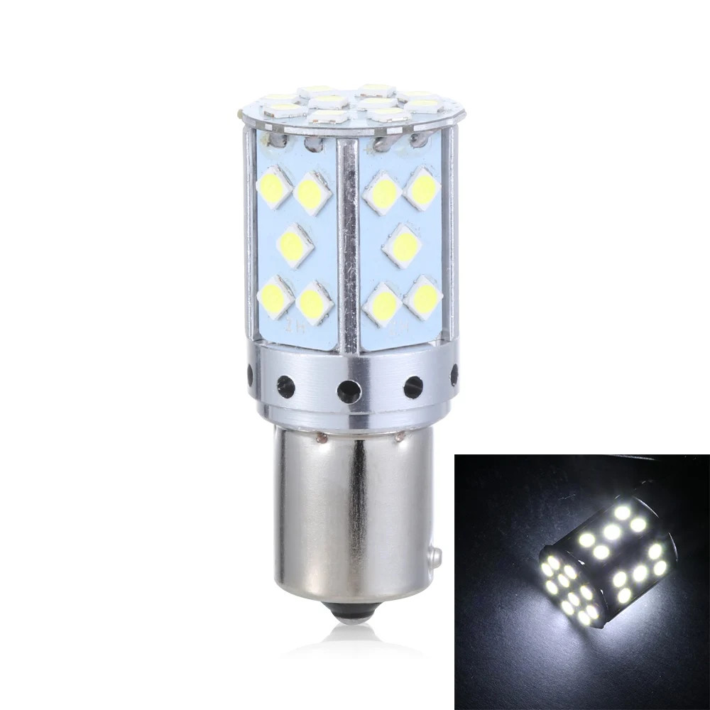 35SMD 1156 BAU15S PY21W BA15S P21W Canbus Miễn Phí Dừng Phanh Đèn Bật Tín Hiệu Bóng Đèn LED Xe Hơi