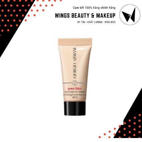 (Minisize) GIORGIO ARMANI - Kem nền Power Fabric + Ultra Longwear Weightless 5m [auth]