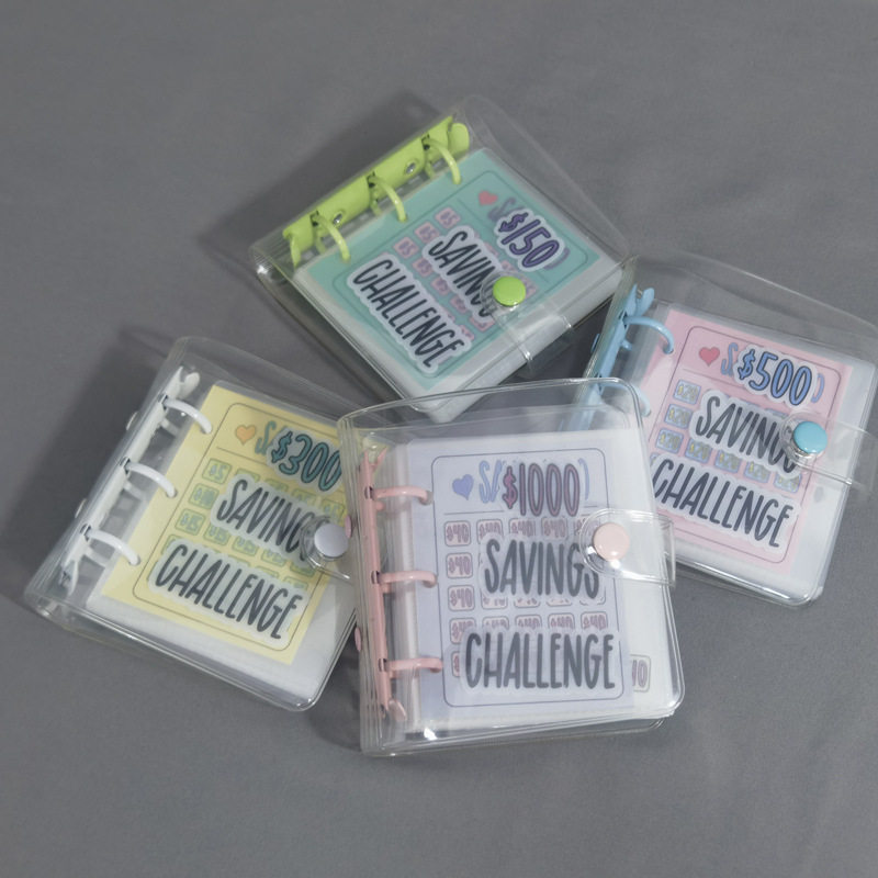 Tiết kiệm Chất kết dính 1.000 đô la Sách thử thách tiết kiệm tiền Chất kết dính tiết kiệm tiền Mini