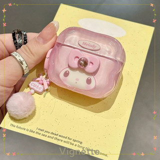 [Vignette] - COD Vỏ đựng ốp CASE AIRPOD 3 4 Pro/Pro2 Thỏ hoạt hình màu hồng dễ thương TPU Bảo vệ tai nghe Bluetooth