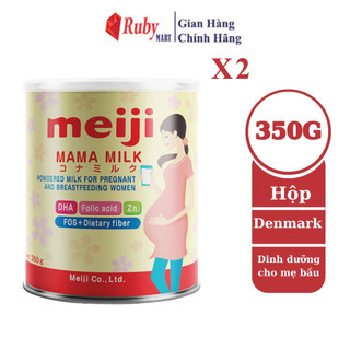 Combo 2 Lon Sữa bầu Meiji Mama 350g