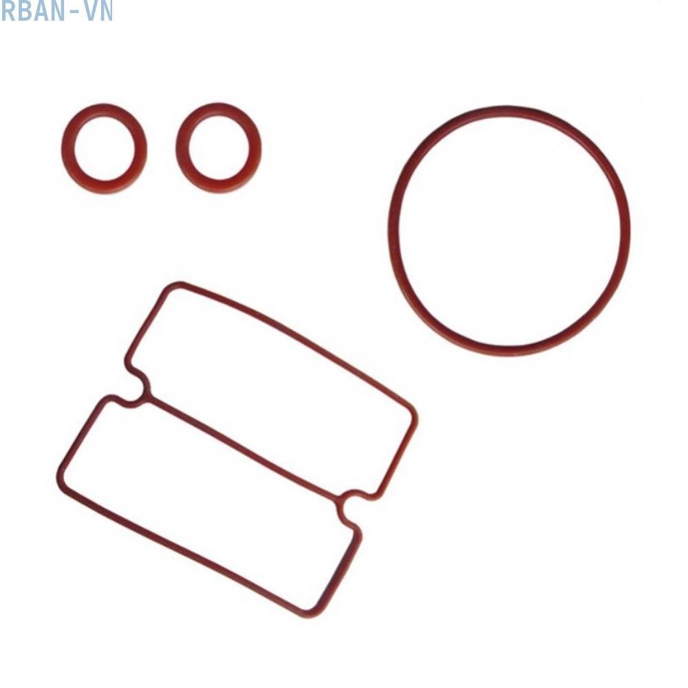 Essential 4pcs Nitrile rubber sealing rings for oil free Cylinder Head