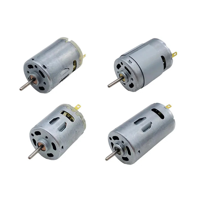 2-5 Chiếc Dc Motor 365 / 380 / 385 / 390 / 395 / 12V 24V Máy Sấy Tóc Tốc Độ Cao Máy Hút Bụi