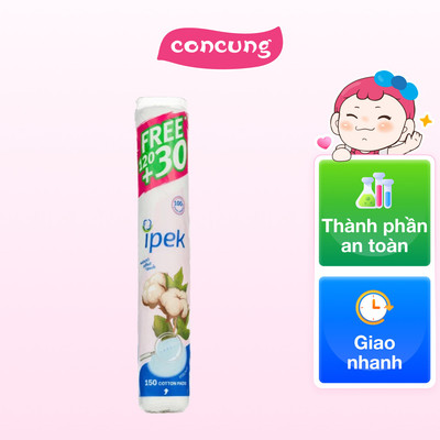 Bông tẩy trang Ipek 150 miếng