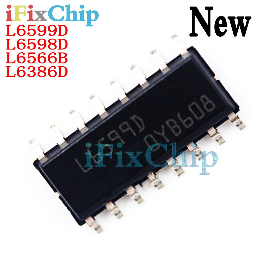 5 chiếc L6599DTR L6599D L6599 L6599AD SOP-16 L6598D L6598 L6566B L6566 L6566BTR L6386D L6386ED L6386