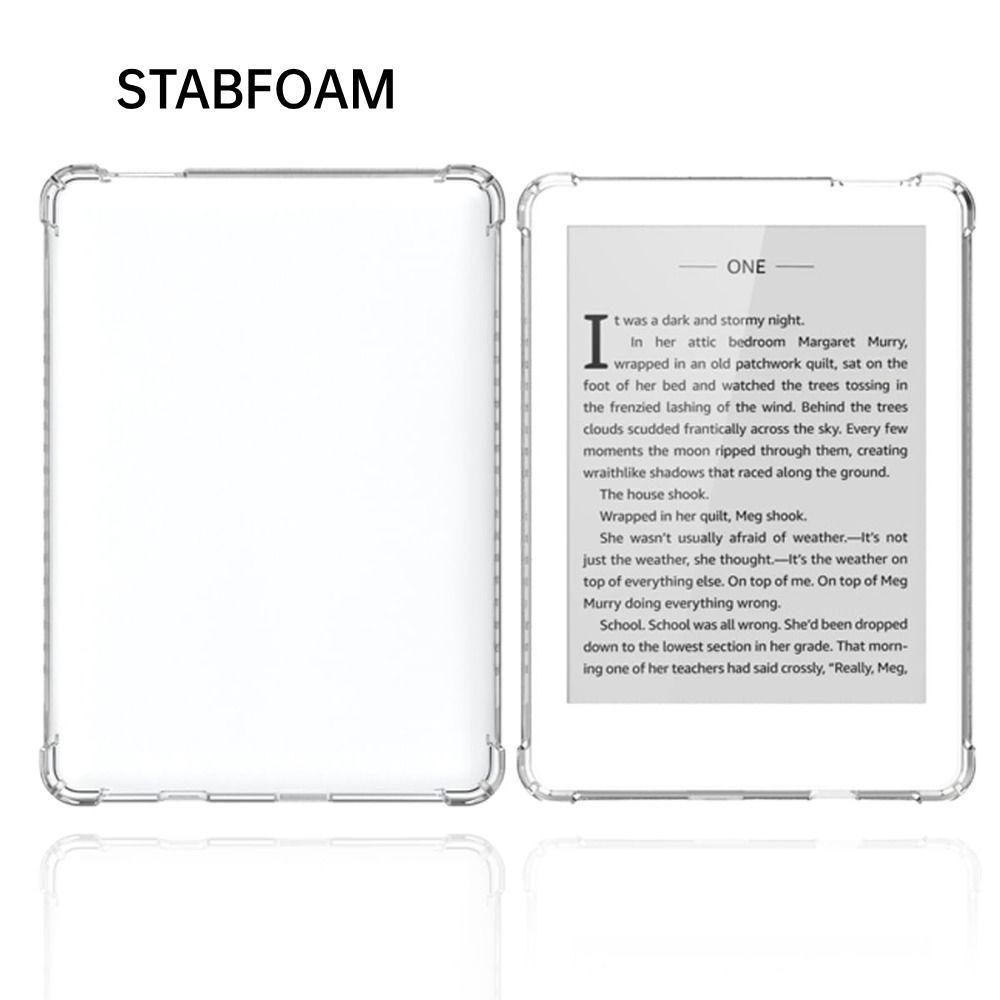 Vỏ bảo vệ STABFOAM, Bộ đọc điện tử chống sốc 7,8 Inch, Vỏ sau trong suốt chống mài mòn TPU chất lượn