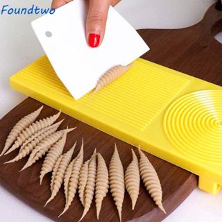 FOUNDTWO Macaroni Dụng Cụ Làm Dễ Dàng Sử Dụng Đa Năng Macaroni Maker Board Máy Làm Mì Chảo Nướng Khuôn Máy Mì Cán Pin