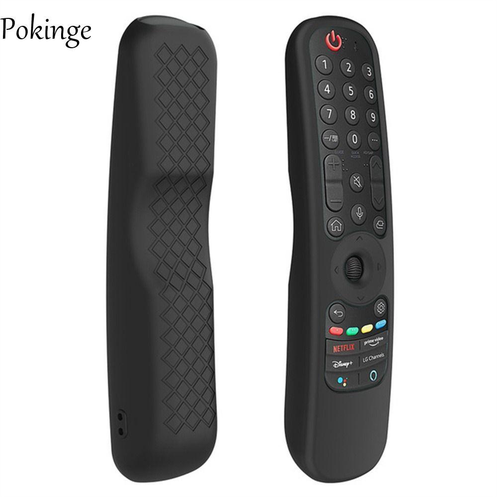 POKINGE Vỏ Điều Khiển Từ Xa Cho LG OLED TV Silicone Chống Rơi Smart TV Chống Sốc Phụ Kiện TV Điều Kh