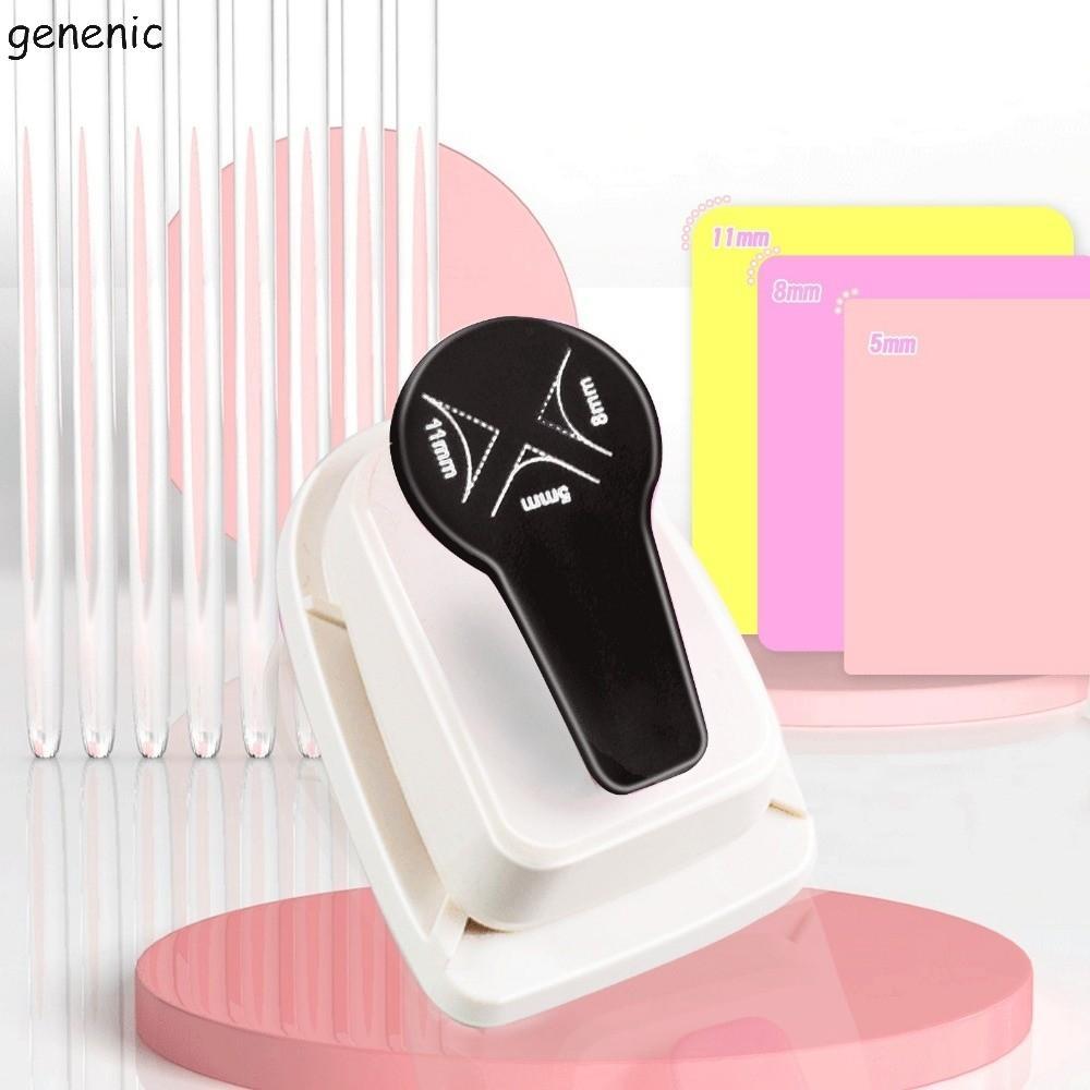 GENENIC Giấy Thủ Công Đấm, Cắt Thủ Công Tiết Kiệm Nhân Công Góc Trang Trí Ren Puncher, Văn Phòng Phẩ