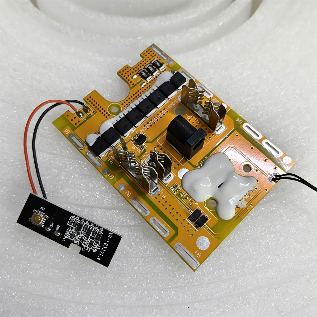 Mạch 5s 120A MAX 8 fet xả cao - Mạch BMS bảo vệ sạc xả pin 5s 18v 21v và mạch báo pin 5s 21v led