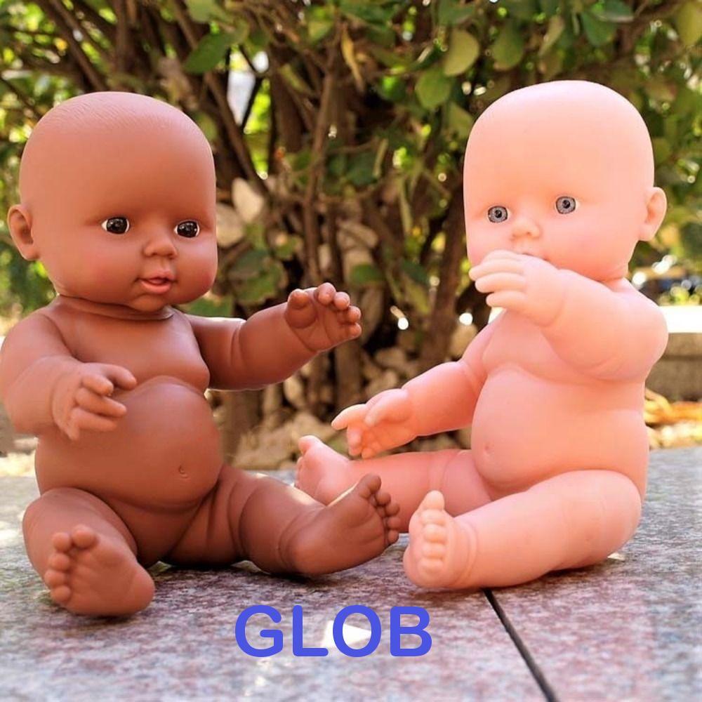 GLOB Mô Phỏng Búp Bê Bé, Búp Bê Hình Người Toàn Thân Búp Bê Tái Sinh, Bé Trai Bé Gái 28cm Di Chuyển 
