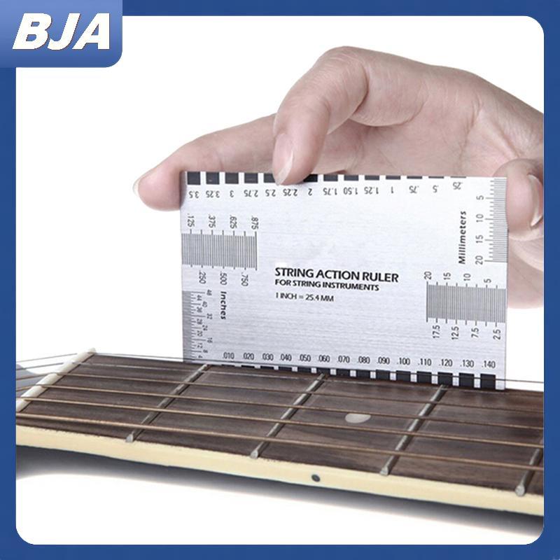 BJA Dây Thép Hành Động Thước Đo Hướng Dẫn Thiết Lập Đo Luthier Cho Guitar Bass BJA