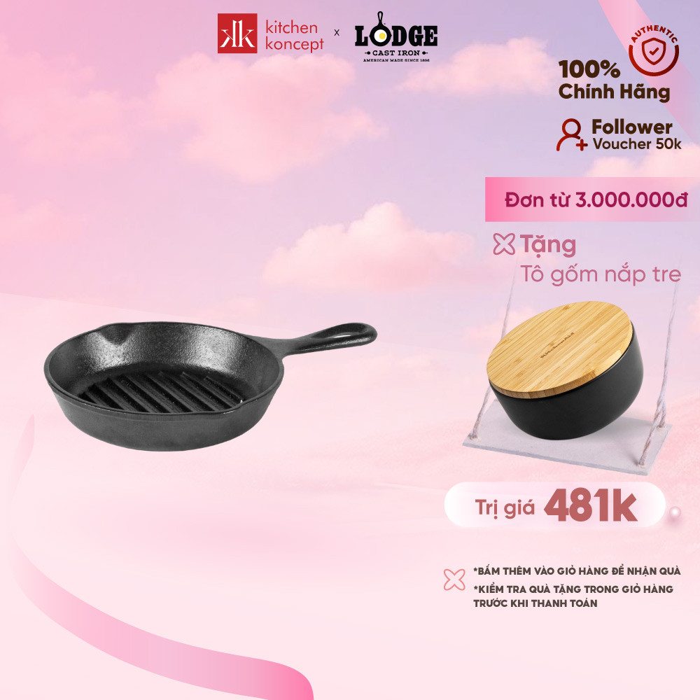 Chảo gang Lodge Chef International - 26cm