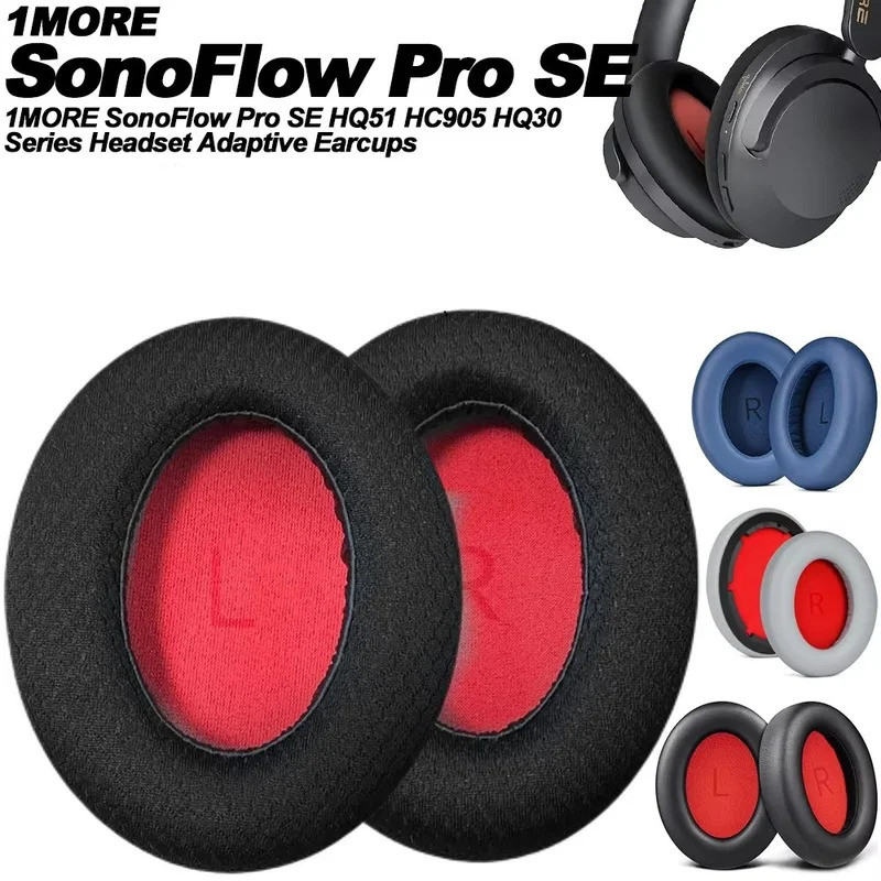 Miếng Đệm Tai Đệm Cho 1MORE SonoFlow Tai Nghe SonoFlow SE Thay Thế Tai Nghe Protein Mềm Da Nhớ Bọt B