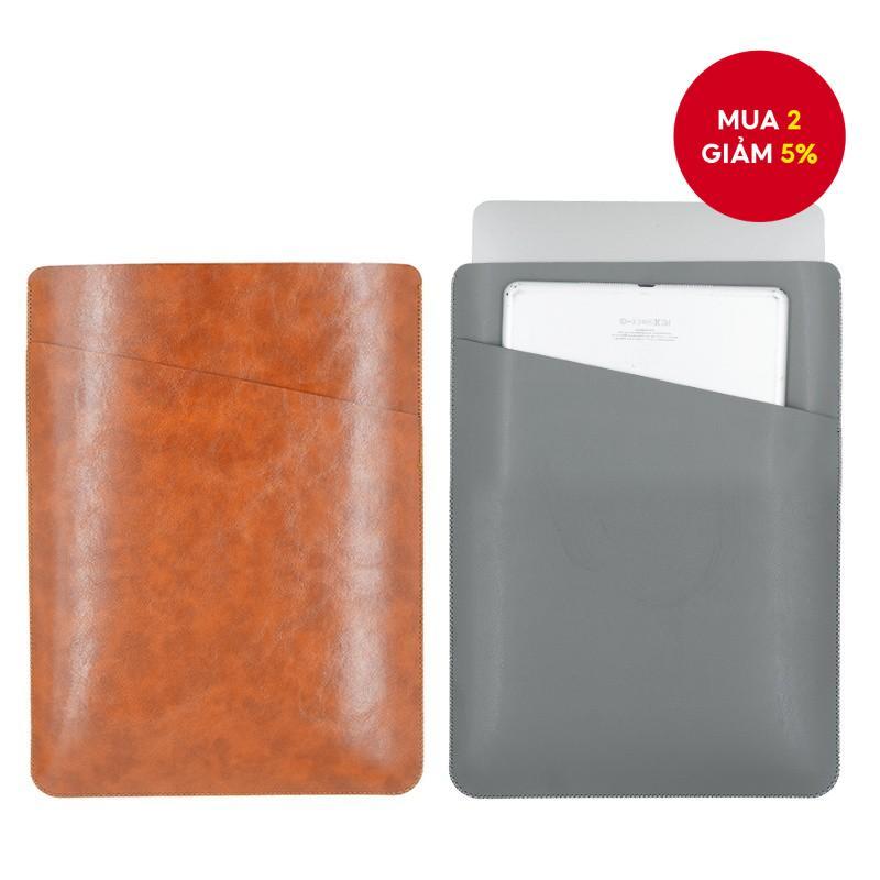 Ốp lưng laptop 13.3/14/15/16 inch có ngăn, túi đựng máy tính xách tay cho Macbook Pro Air 13.6 M1, H