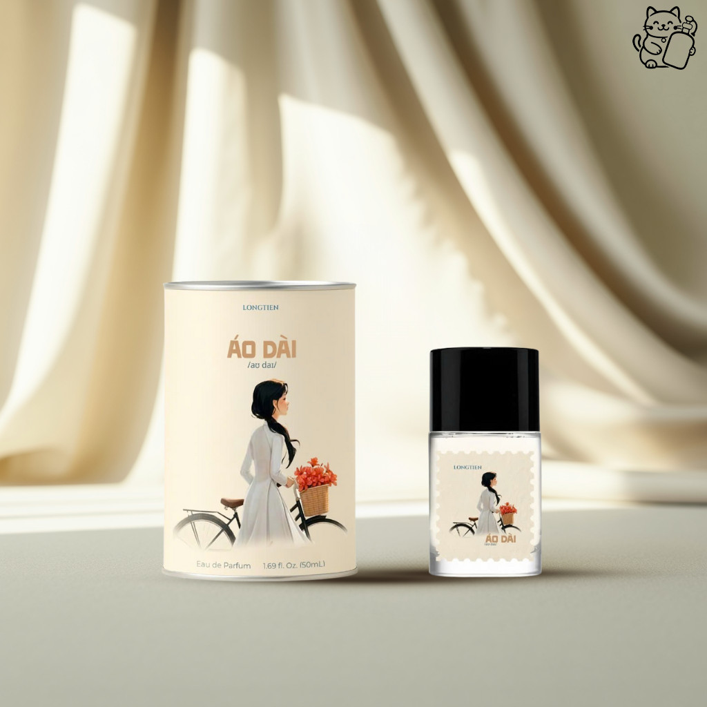 [1MIL] [Hỏa tốc HCM]  LONGTIEN Áo Dài EDP