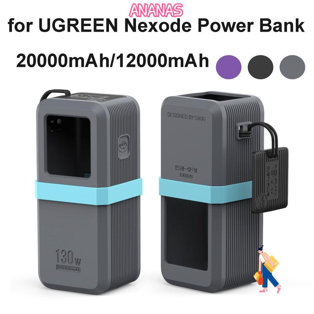 ANANAS Bảo Vệ, Silicon Chống Bụi, Vỏ Bảo Vệ Di Động Mềm Cho UGREEN Nexode Power Bank 20000mAh 130W /