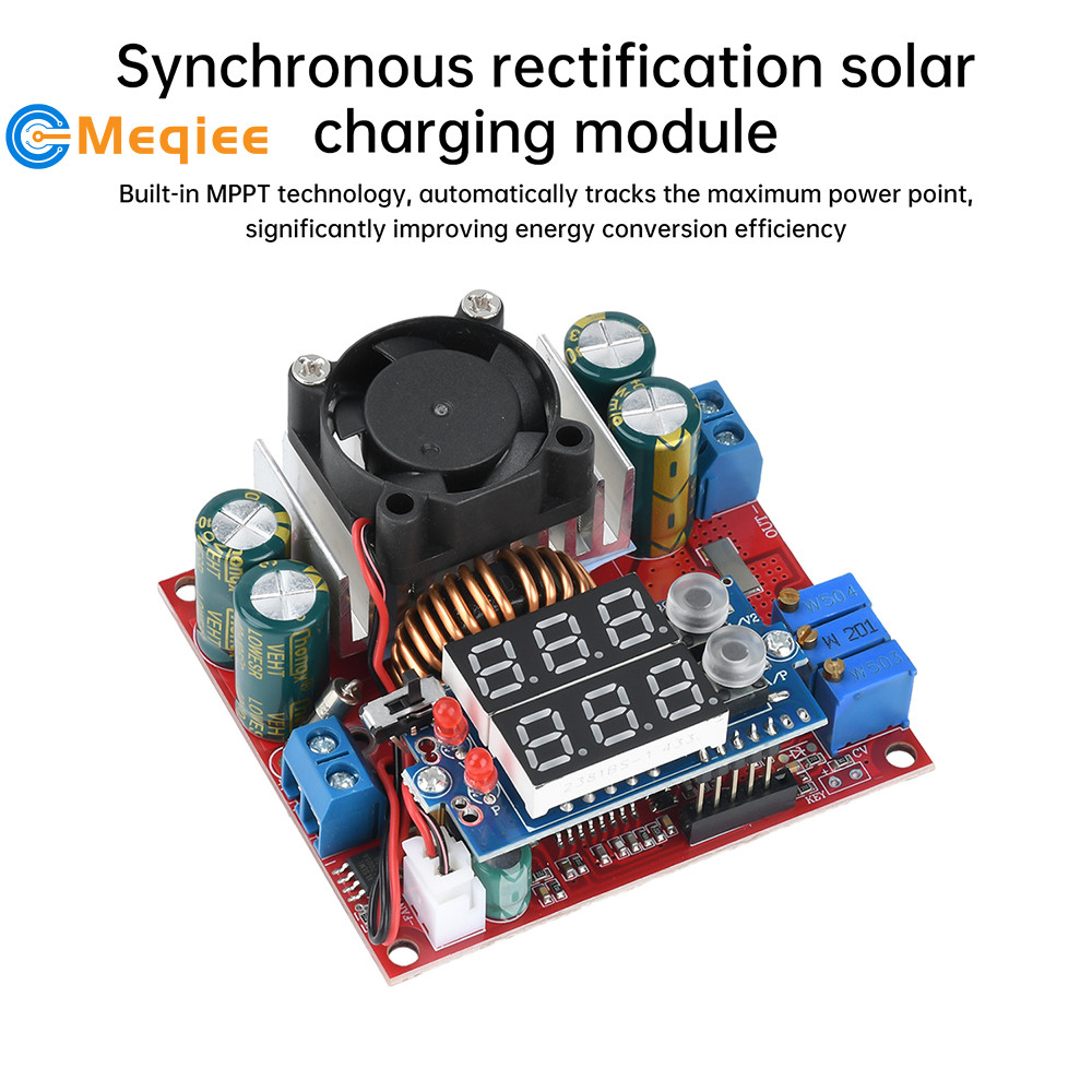 DC6-50V 15A MPPT Điện áp không đổi & Mô-đun sạc tăng cường dòng điện Bộ chỉnh lưu đồng bộ Mô-đun sạc