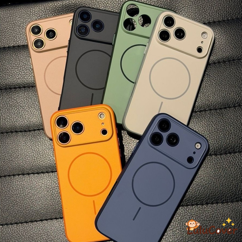 Người bán chạy nhất Khối màu Champagne Orange Matte Case cho Realme 16 Pro Plus 15X Narzo N63 N61 N5