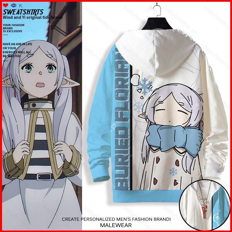 Áo Khoác cosplay Frieren Beyond Journey's End - Phù Hợp Unisex