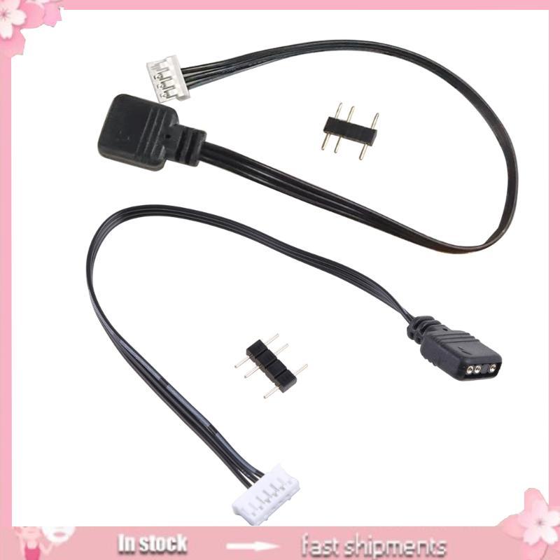 Fan Controller Adapter Cable 4Pin/6Pin to 5V ARGB 3Pin Converter
