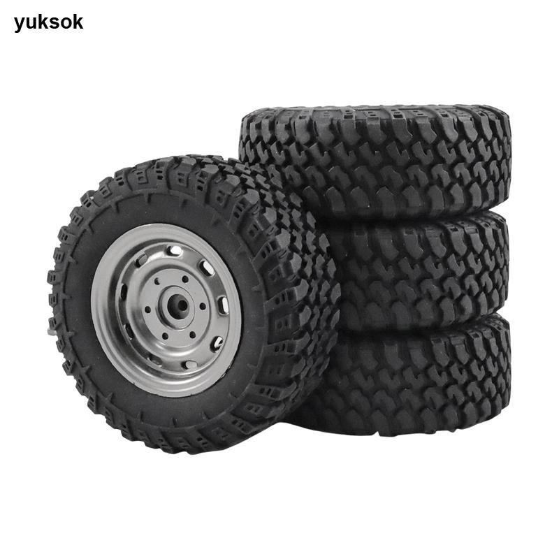 RC Lốp Xe Cao Su Đàn Hồi Cao Bánh Xe Phụ Kiện Cho MN99S MN82 MN168 Off Road Crawler 1