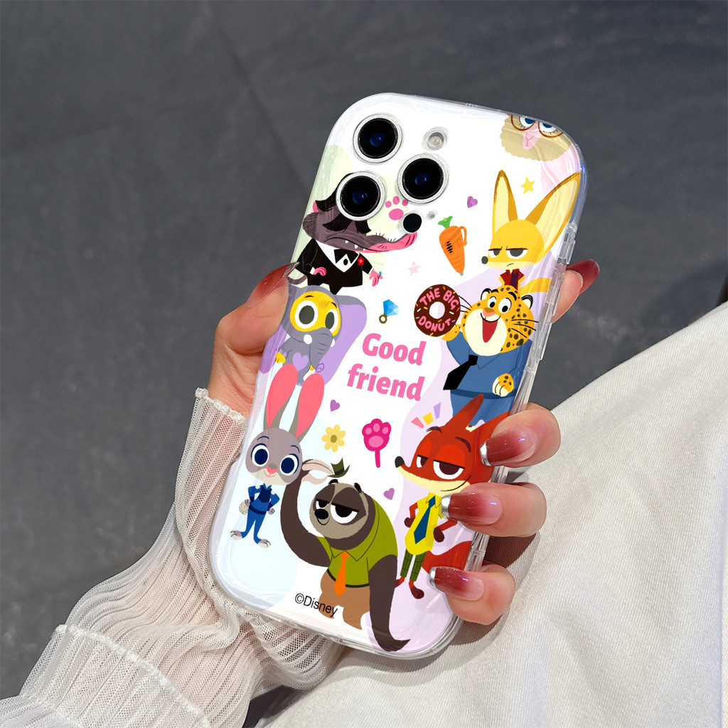 Disney Zootopia ốp lưng iPhone for 11 case iPhone 16 plus 13 pro max 8plus cover 15pro soft case