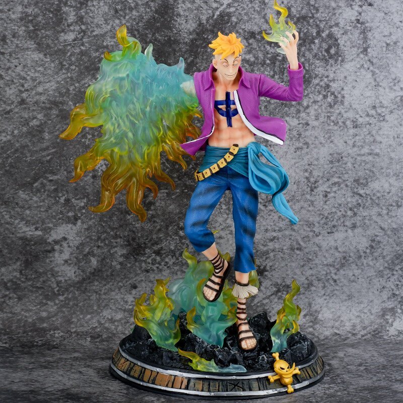 Dream Immortal Marco One Piece Hình Top Battle Râu Trắng Cướp Biển Mô Hình Anime Đồ Trang Trí