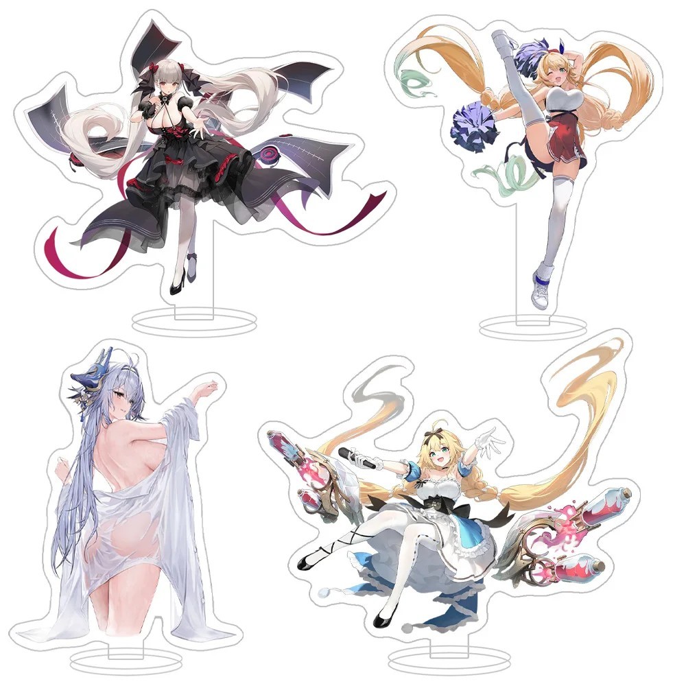 Standee Azur Lane mô hình anime mica nhân vật Tashkent Hatsuzuki Noshiro Harbin Nagato Hindenburg tr