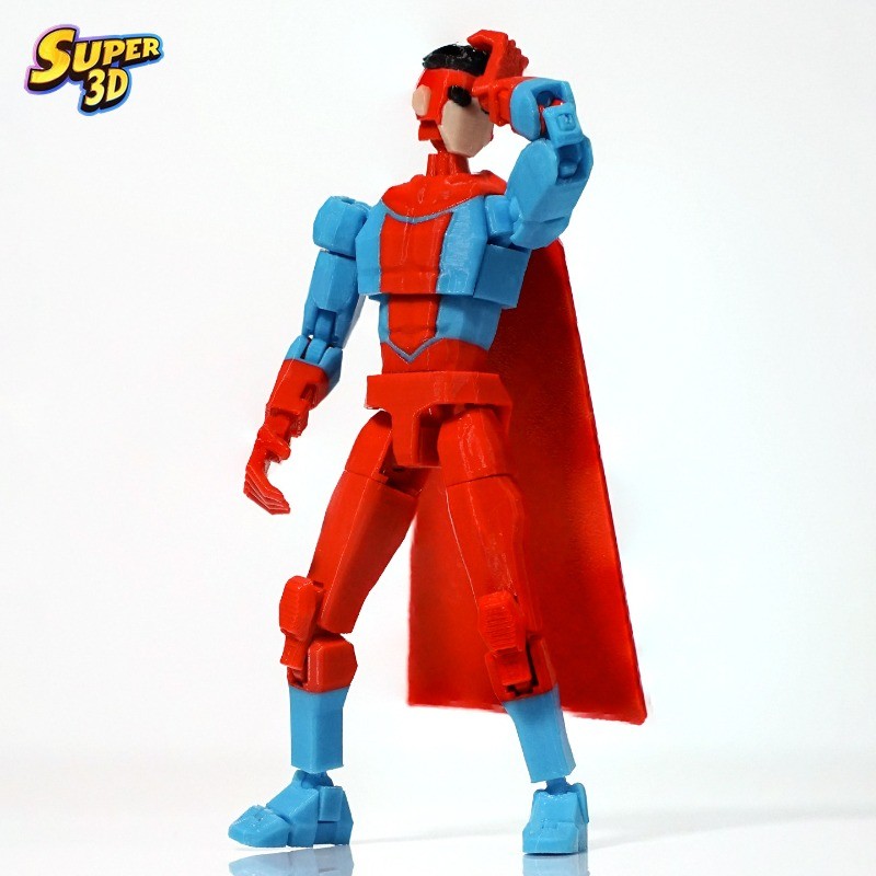 Truyện tranh toàn diện Mark 3D In Hình Nhân Vật Hành Động Dummy13 Invincible 3.0 Nhân Vật Đa Năng Sh