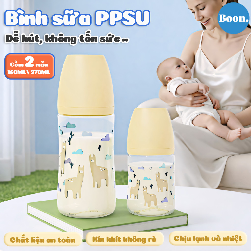 trình độ cao PPSU bình sữa,bình sữa moyuum,Vạch chia độ dày dặn, viền rộng, được làm từ chất liệu PP