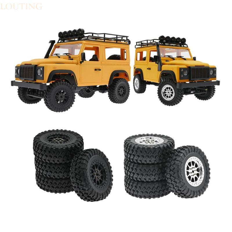 LOUTING 4 Miếng 1 12 Cân RC Tốc Độ Xe Trôi Lốp Cao Su Bánh Xe Cho MN90 MN91 MN99 MN99S 1 12 RC Đua X