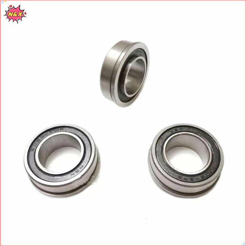 N & X F6003-20-2RS 20x35x11 Mặt bích Xe đẩy rãnh sâu Vòng bi kín bánh xe.