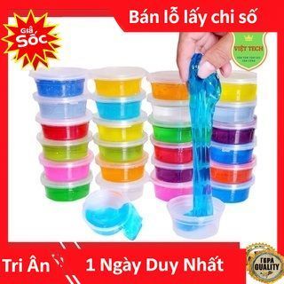 Bộ Slime - Slam dẻo - Slime mây, Nước, Xốp
