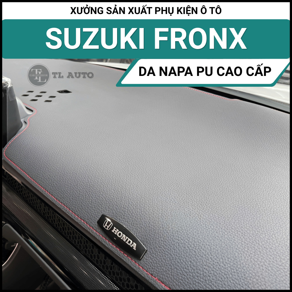 Thảm Taplo Da Pu Nappa SUZUKI FRONX Chuẩn Form, Không Mùi, Bảo Hành 12 Tháng, TL Auto