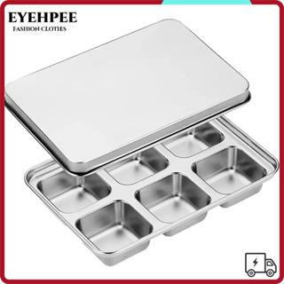 Máy làm đá EYEHPEE, có nắp khuôn làm đá viên bằng thép không gỉ, Khay đá chống dính đóng băng nhanh bền bỉ