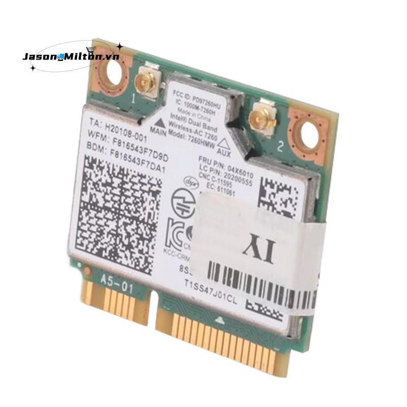 Notebook Tích Hợp Thẻ Không Dây Cho 7260HMW 7260AC 867M Dual Band 5G Thẻ Không Dây BT4.0 Cho 04X6090