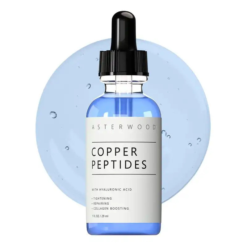 GHK-CuPeptidesSerum, CopperPeptidesSerumforFace-Tightening, Repair, CollagenBoosting-withHyaluronicA