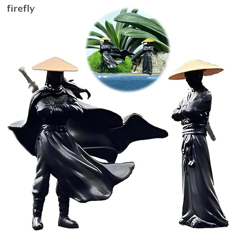 [Firefly] Cool Chinese Kung Fu Swordsman Thu nhỏ Nội thất ô tô Búp bê Knightputer Màn hình để bàn Đồ