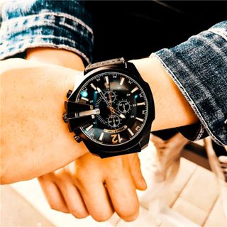 Sản phẩm mới Hàng có sẵn Đồng hồ mặt số lớn dành cho nam sinh viên Đồng hồ nam hợp thời trang Đồng hồ thạch anh phát sáng chống nước Nam20260323