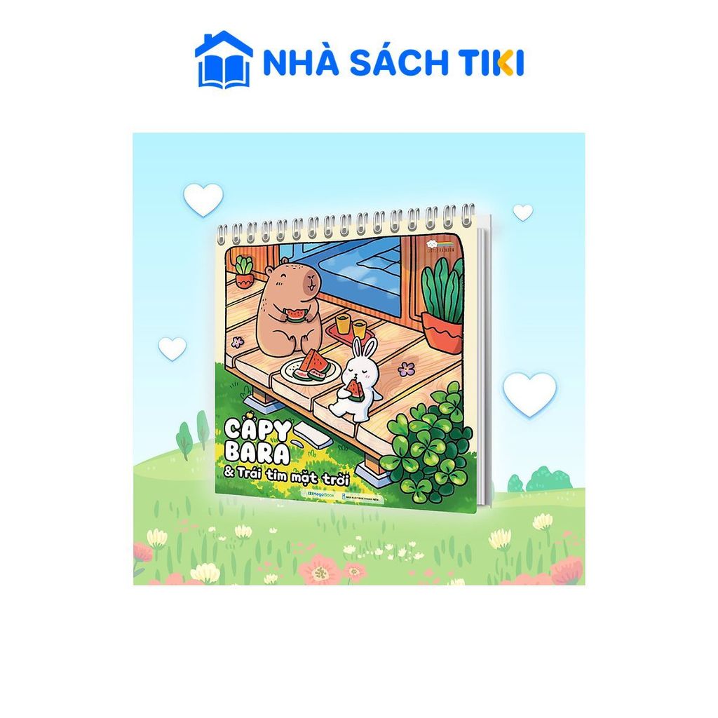 Sách Capybara & Trái tim mặt trời - Megabook