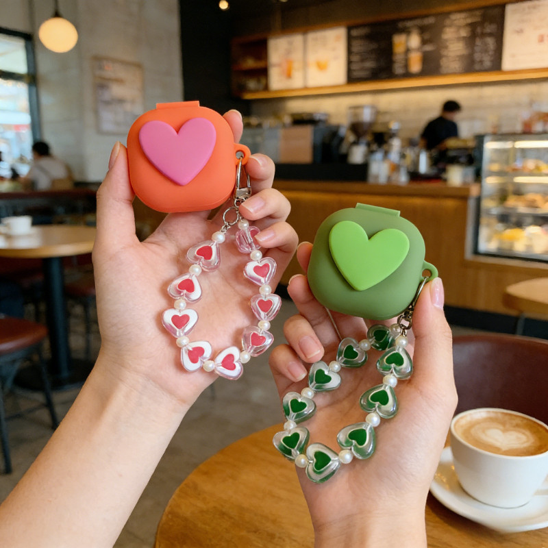 Ốp Lưng Hoa Keychian Cho EarFun Air Pro4 / Air Pro 4 + / Plus / Air Pro3 Vỏ Tai Nghe Silicon Cho Ear