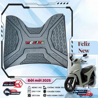 Thảm Để Chân xe điện Quantum / vero X Feliz / Feliz S / Evo /Vento / Klara / Motio Cao Su Dày Loại Xịn Không Mùi e-bike2
