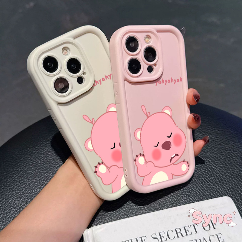 Ốp Lưng iPhone Loppy hài hước camera viền cao cho iPhone 11 12 13 14 15 16 ProMax X XR XS Max 7 8Plu