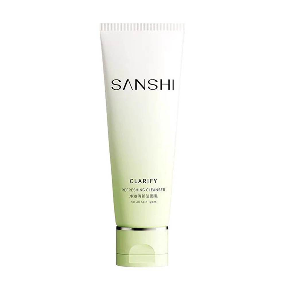SANSHI Amino Acid Facial Cleanser Mild Moisturizing Foam Refreshing Skin Facial Cleanser