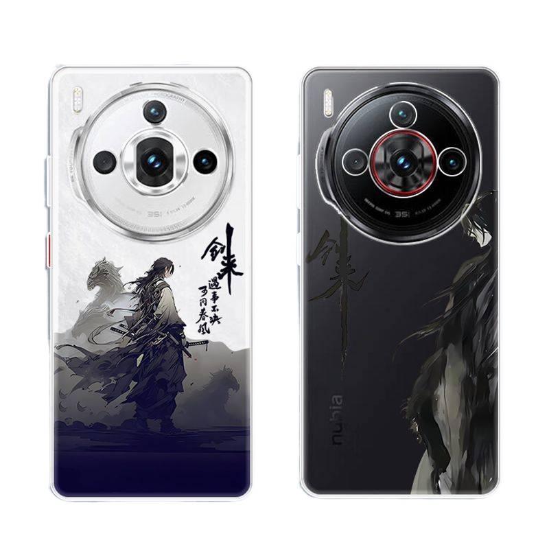 Dành cho Ốp điện thoại Nubia Z60S Pro Jianlai Z60S Pro trong suốt nhẹ mềm chống rơi vỏ bảo vệ toàn d