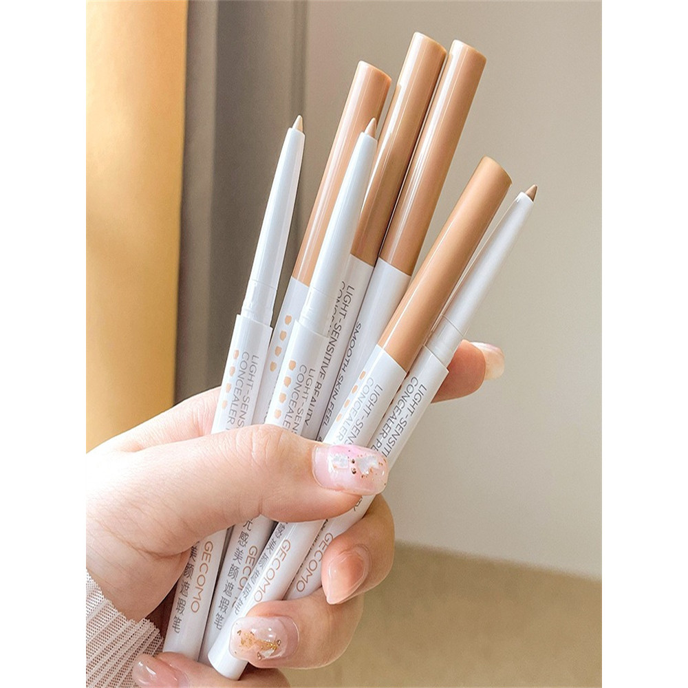 Gemeng Light Concealer Pen Eyebrow Concealer Eyelid Down to Lying Silkworm Pen Giant Concealer Tear 